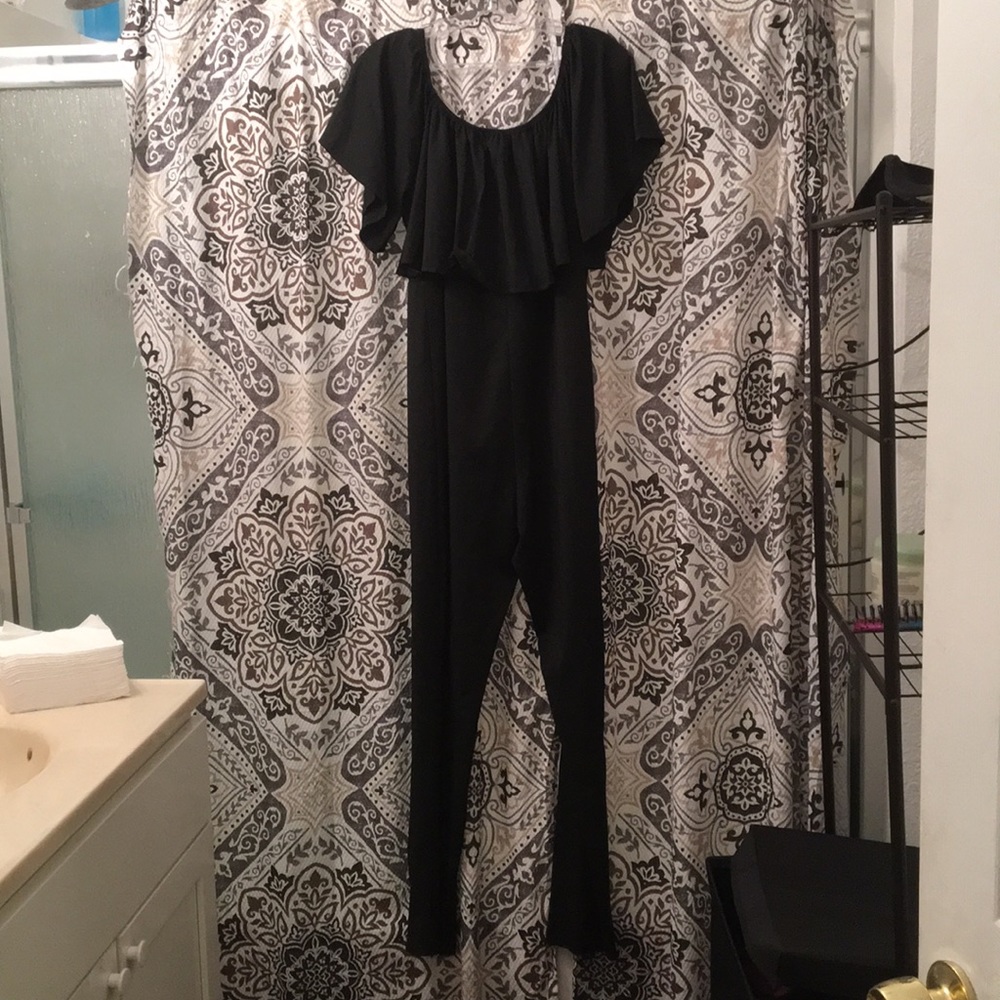 Off the shoulder jumpsuit